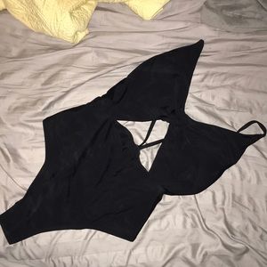 Aerie one piece black swimsuit
